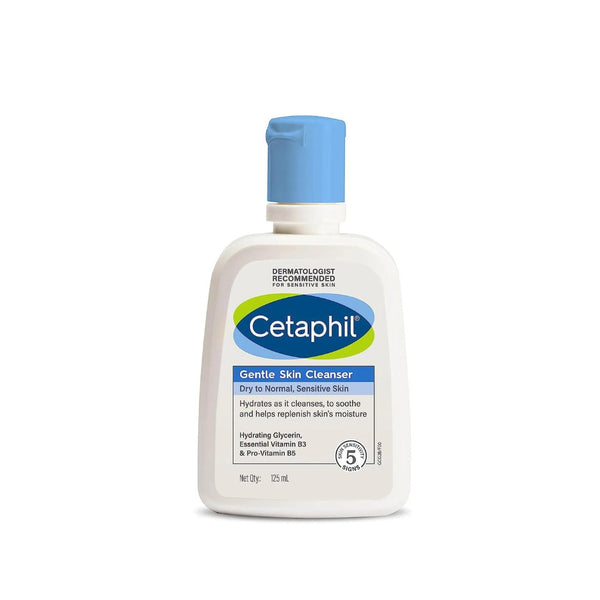 Cetaphil Gentle Skin Cleanser for Dry to Normal, Sensitive Skin 125 ml