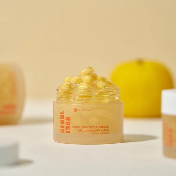 K-SECRET SEOUL 1988 Capsule Cream: Niacinamide 5% + Yuja 50 Ml