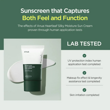ANUA Heartleaf Silky Moisture Sun Cream SPF 50+ PA++++ 50 Ml