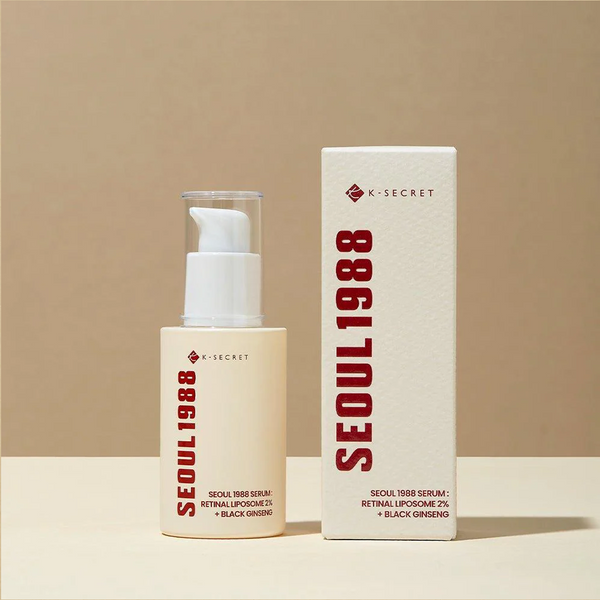 K-Secret Seoul 1988 Serum : Retinal Liposome 2% + Black Ginseng 30 Ml