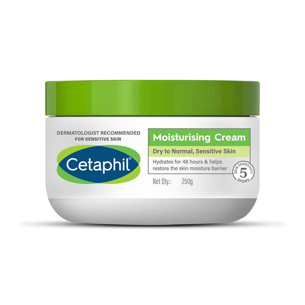 Cetaphil Moisturising Cream (Dry to Normal, Sensitive Skin) 250gm