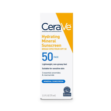 CeraVe Hydrating Mineral Sunscreen SPF 50 Face Lotion (75ml)