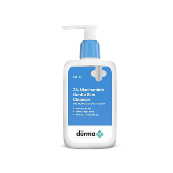 The Derma Co 2 Percent Niacinamide Gentle Face Cleanser 125ml