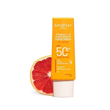 Dot & Key Vitamin C + E Super Bright Sunscreen SPF 50+ with Sicilian Blood Orange PA+++ 80g