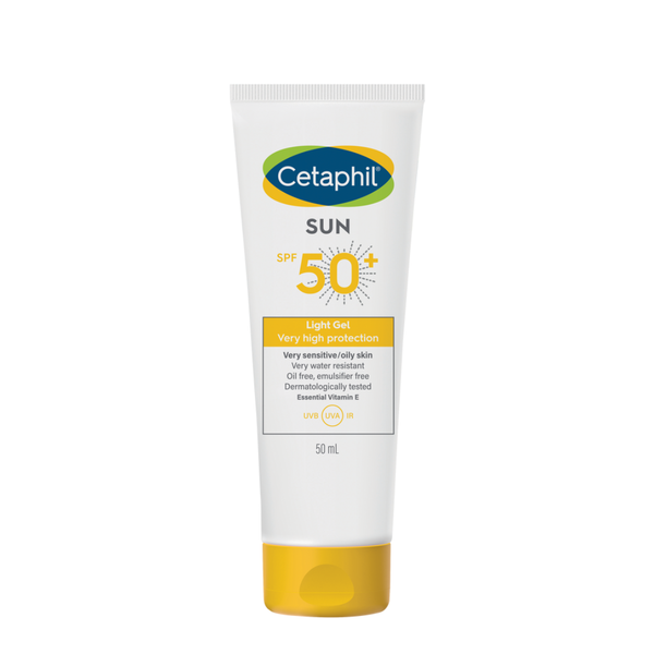 Cetaphil Very High Protection Sun Light Gel SPF 50+ for Sensitive Skin