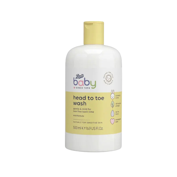 Boots Baby Head To Toe Wash - 500ml