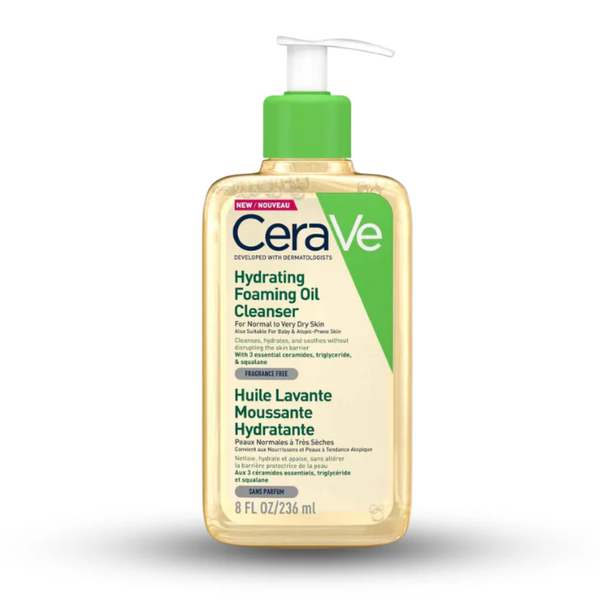 CeraVe Hydrating Foaming Oil Cleanser For Normal to Very Dry Skin 236ml