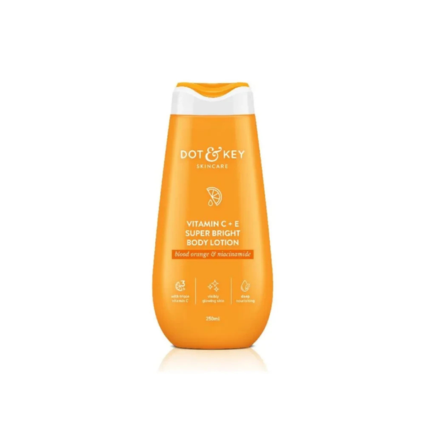 Dot & Key Vitamin C + E Body Lotion For Glowing Skin – 250ml