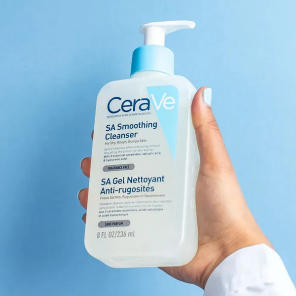 CeraVe SA Smoothing Cleanser For Dry, Rough & Bumpy Skin (236ml)