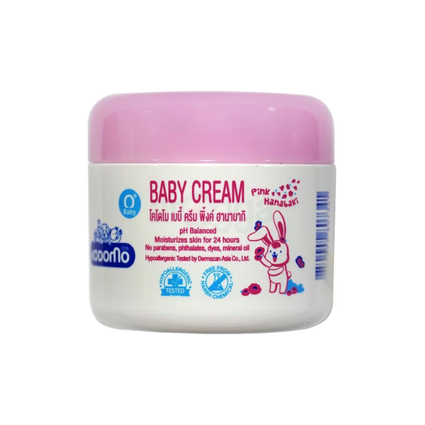 Kodomo Pink Hanabaki pH Balanced Baby Cream 100g