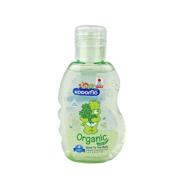 Kodomo Organic Head-to-Toe Wash with Jojoba Oil 200ml